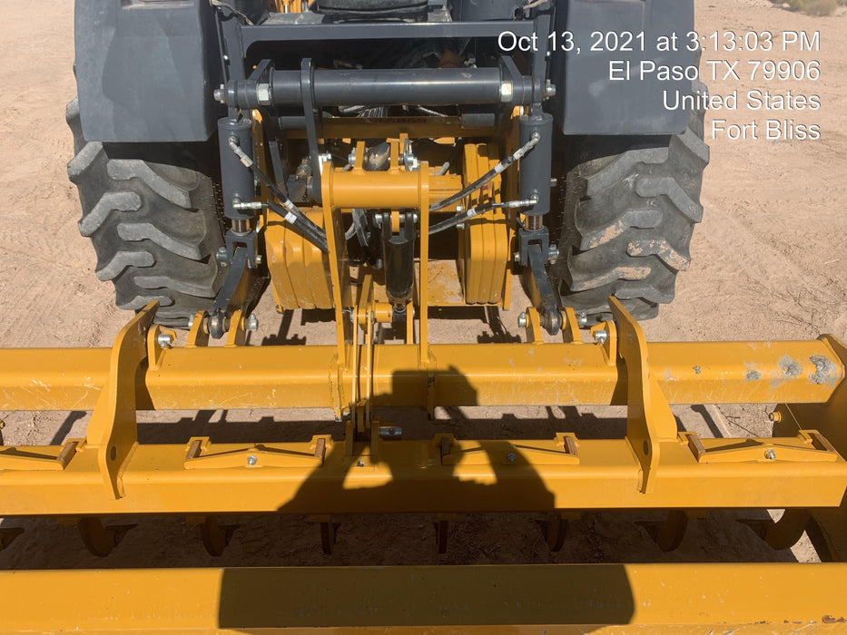 2020 John Deere 210LEP Canopy, 4WD, Second rear hydraulic cylinder, Light Package, Wheel weights