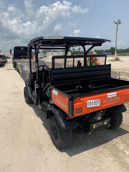 2021 Kubota RTV-X1140W-H Plastic Canopy, Windshield Acrylic Clear, LED Strobe Light, Wire Harness Kit, Back up Alarm