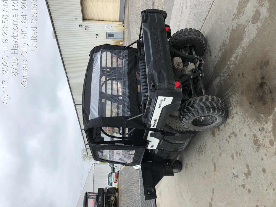 2019 Kawasaki MULE PRO-DX Kawasaki Mule 4x4 Diesel UTV w/Hard Top, Windshield, Beacon, Backup Alarm, ES Keypad/Hardware Installed