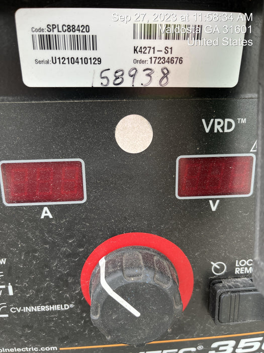 2021 LINCOLN ELECTRIC FLEXTEC 350X