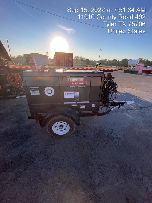 2021 Lincoln Electric Dual Maverick 200/200X Ready Pak 3 (includes trailer, cable rack, fender light kit)