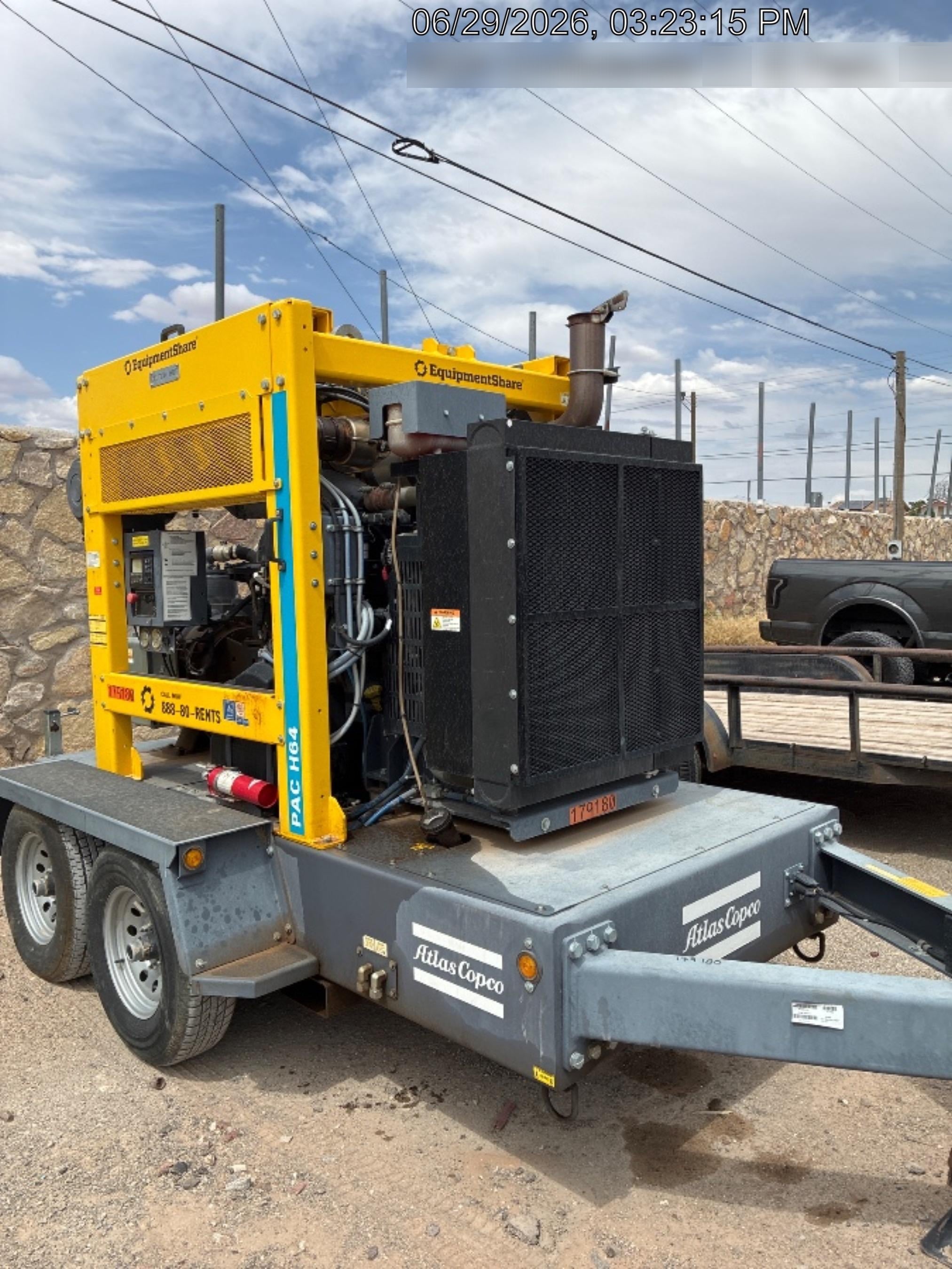 2021 ATLAS COPCO PAC H64 JD