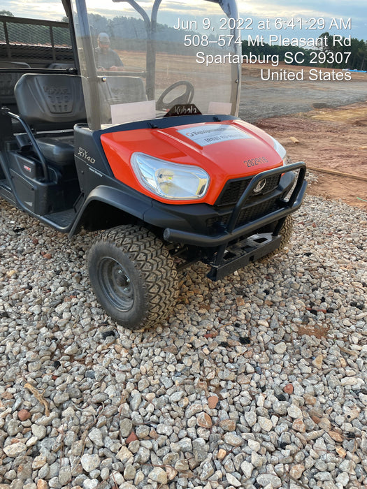 2022 Kubota RTV-X1140W-H Plastic Canopy, Windshield Acrylic Clear, LED Strobe Light, Wire Harness Kit, Back up Alarm