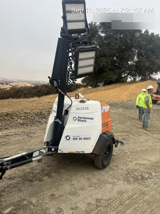 2023 Generac MLT2 Diesel, Flex Switch 120V Input, Powerzone Controller, (4) 320W LED Lights, 4kW Generator, 39.9 Gal Fuel Tank, 2" Ball, T3