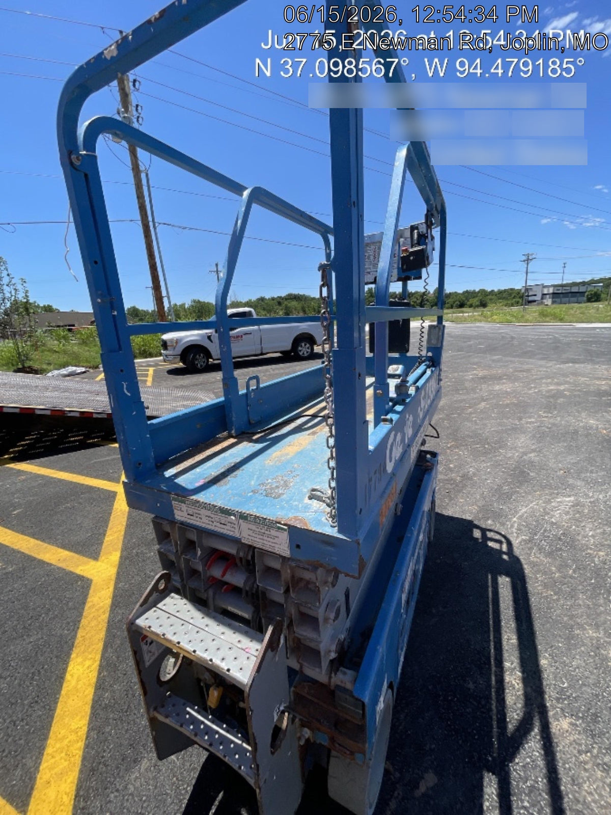 2018 Genie GS-1930 Genie GS-1930 w/Fixed Rail, Chain Entry