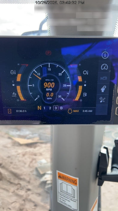 2018 Case 721G CLOSED CAB, 1 FUNCTION, JRB 416 STYLE HYD COUPLER