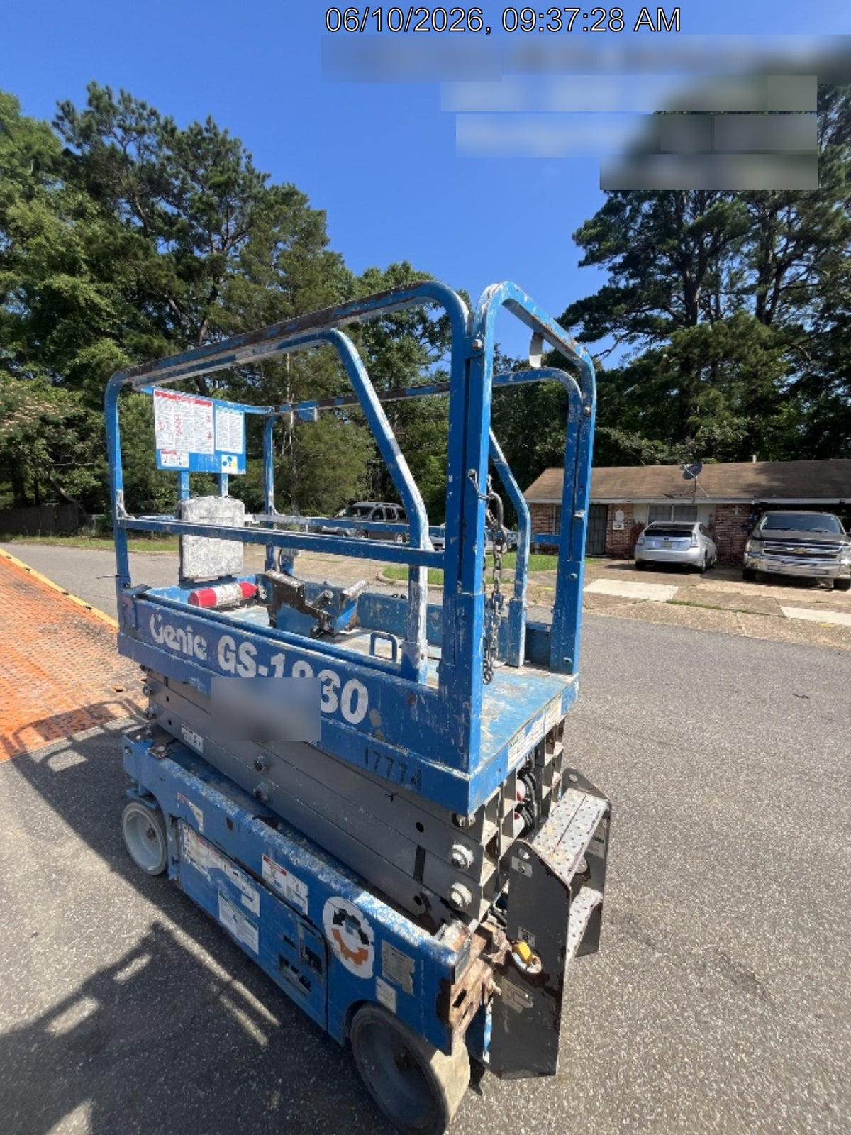 2018 Genie GS-1930 Genie GS-1930 w/Fixed Rail, Chain Entry