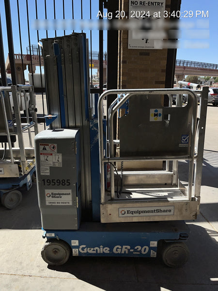 2021 GENIE GR-20