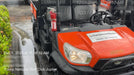 2022 Kubota RTV-X1140W-H Plastic Canopy, Windshield Acrylic Clear, LED Strobe Light, Wire Harness Kit, Back up Alarm