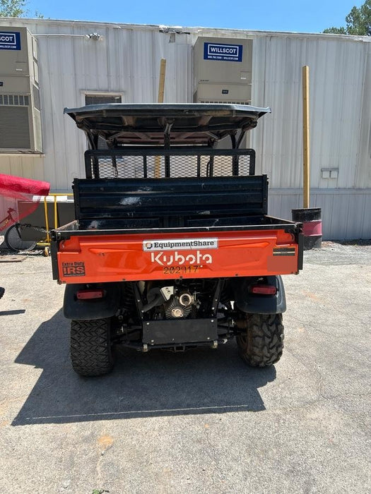 2022 Kubota RTV-X1140W-H Plastic Canopy, Windshield Acrylic Clear, LED Strobe Light, Wire Harness Kit, Back up Alarm