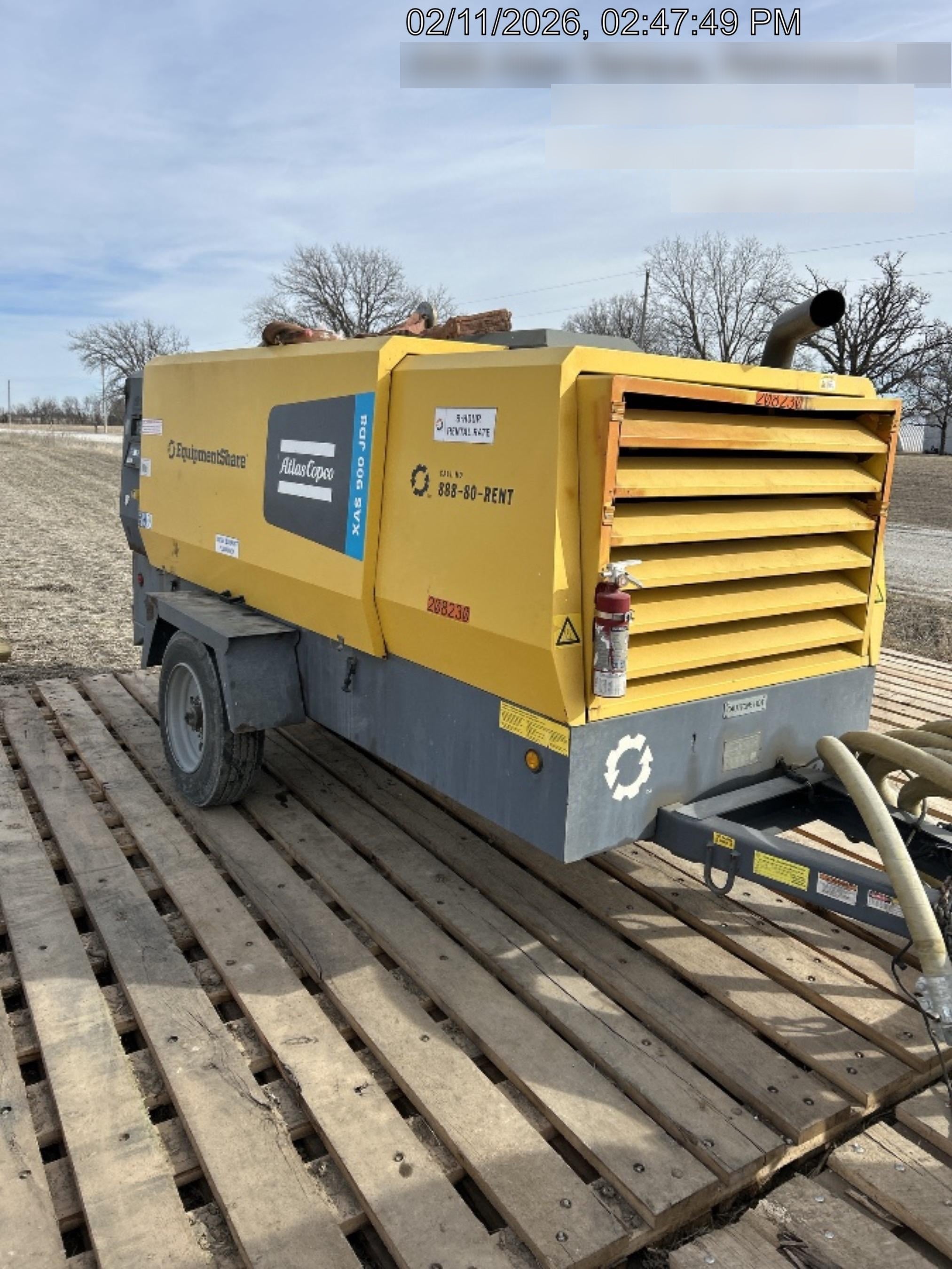 2022 ATLAS COPCO XAS 900