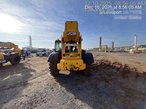 2019 JCB 512-56 109 HP w/CAB/HVAC, Beacon, Aux Hydraulics, Worklights, Solid Tires