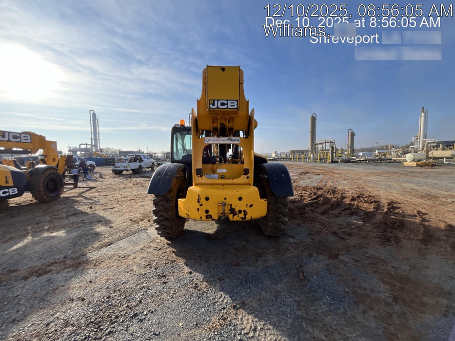2019 JCB 512-56 109 HP w/CAB/HVAC, Beacon, Aux Hydraulics, Worklights, Solid Tires