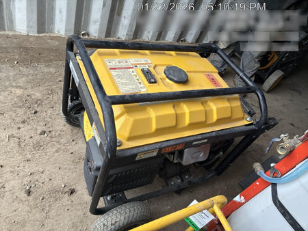 2023 Atlas Copco P6500W 5.5kW, AC390FD Gasoline Engine, Wheel & Handle Kit, (2) 120V Duplex 15A + (1) 120/240V 30A Twist Lock