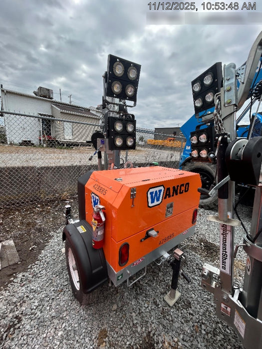 2024 Wanco WLTT-4MM4K Diesel, Deep Sea Controller, Shore Power Plug, Auto Start, (4) 350W LED Floodlights, 4kW Generator, 60 Gal Fuel Tank, 2" Ball, T3