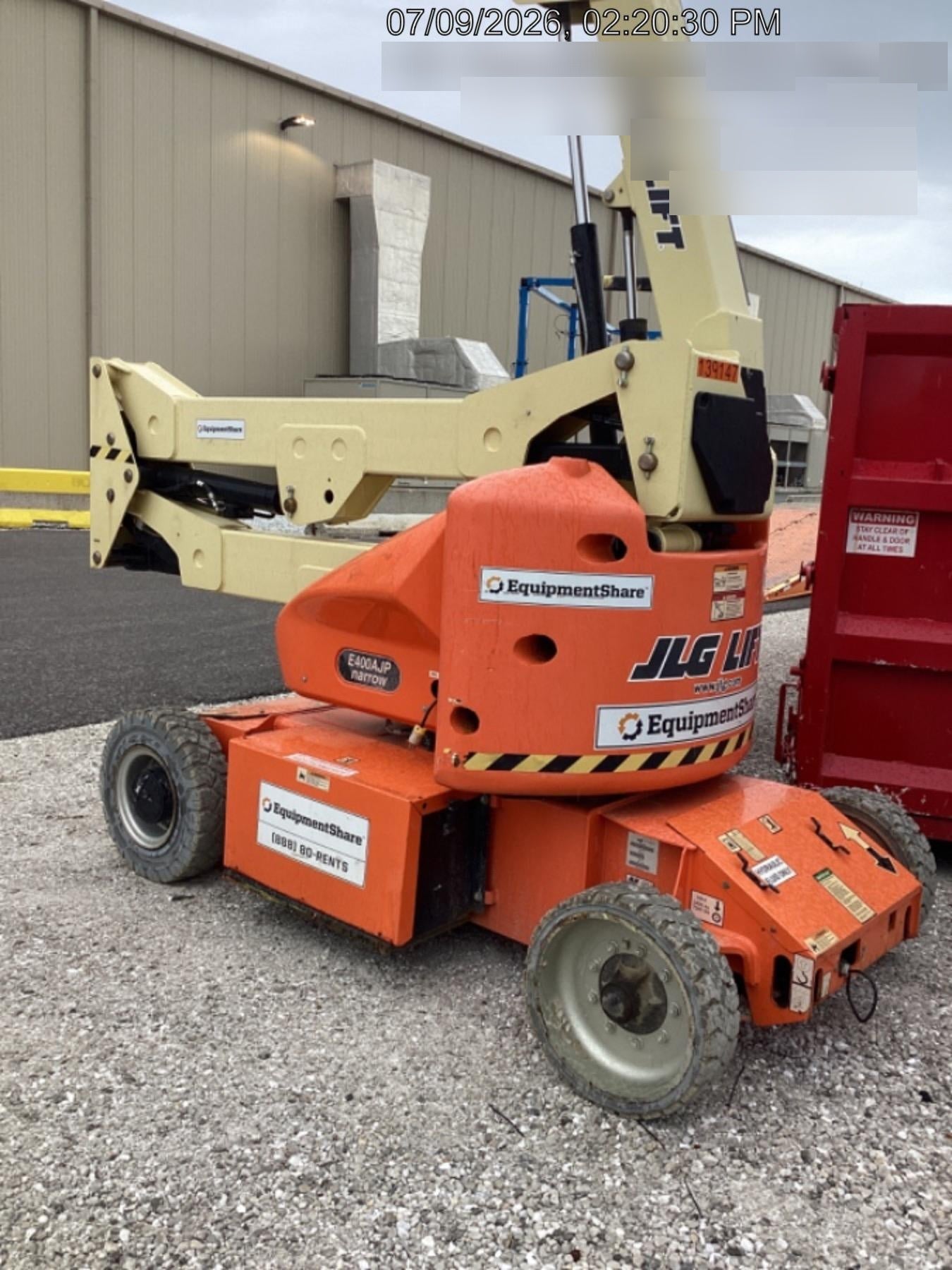 2021 JLG E400AJP Narrow