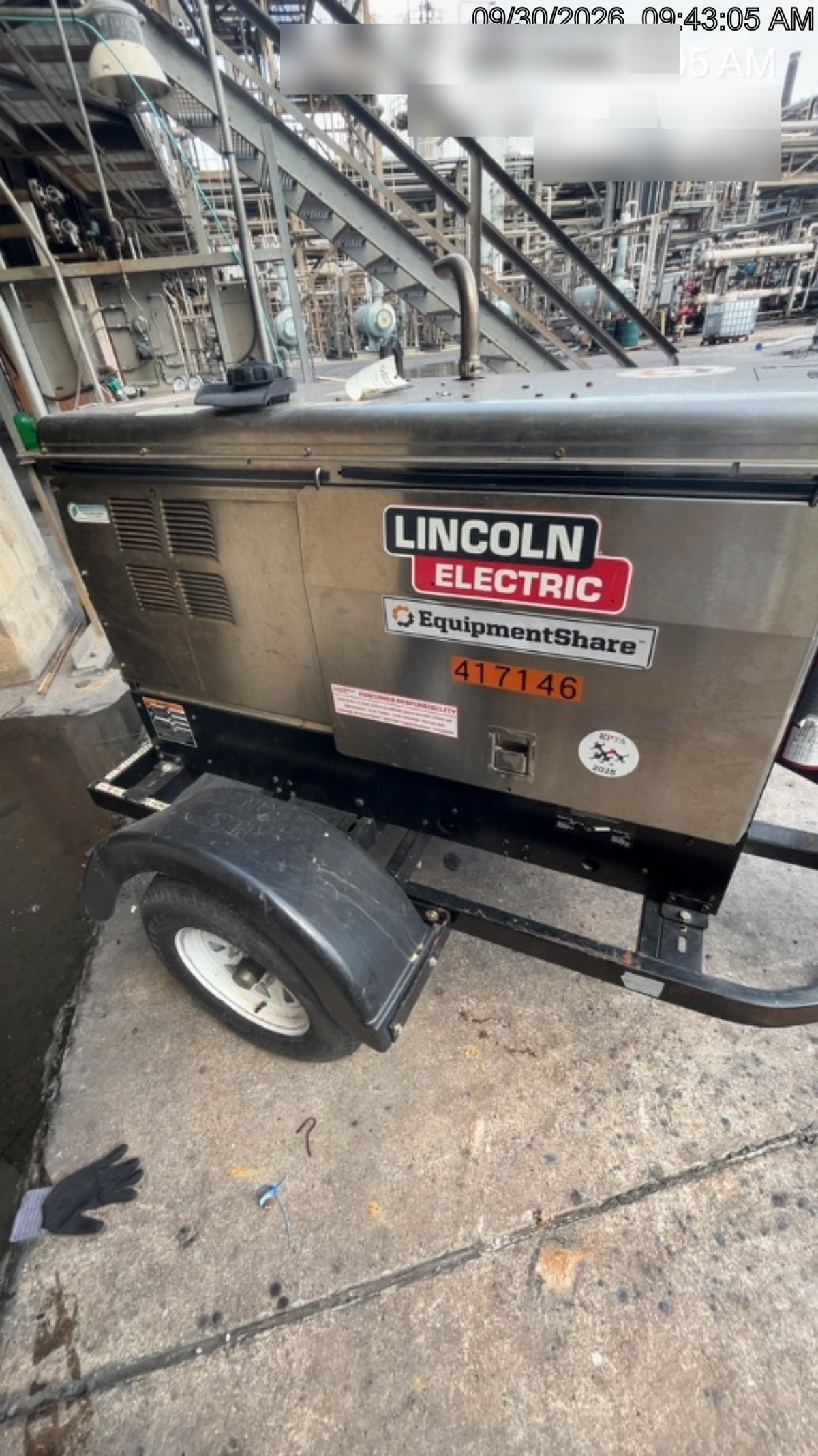 2024 Lincoln Electric LE400 Kubota V1505, Trlr, Cable Rack, Light Kit, ES Decals, T3
