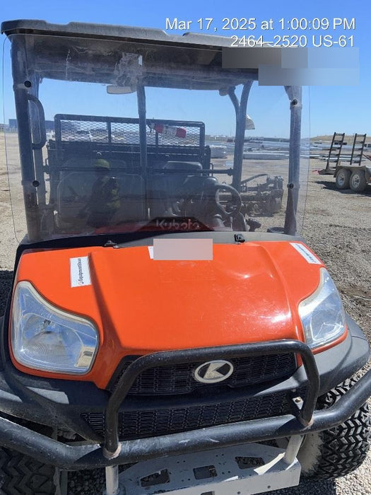 2021 Kubota RTV-X1140W-H Plastic Canopy, Windshield Acrylic Clear, LED Strobe Light, Wire Harness Kit, Back up Alarm