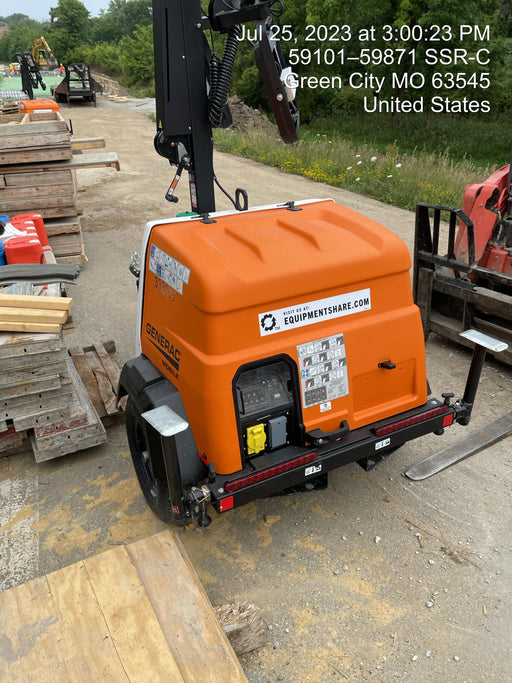 2023 Generac MLT2 Diesel, Flex Switch 120V Input, Powerzone Controller, (4) 320W LED Lights, 4kW Generator, 39.9 Gal Fuel Tank, 2" Ball, T3