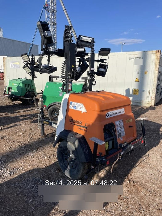 2024 Generac MLT2 Diesel, Flex Switch 120V Input, Powerzone Controller, 
(4) 320W LED Lights, 4kW Generator, 39.9 Gal Fuel Tank, 2" Ball, T3