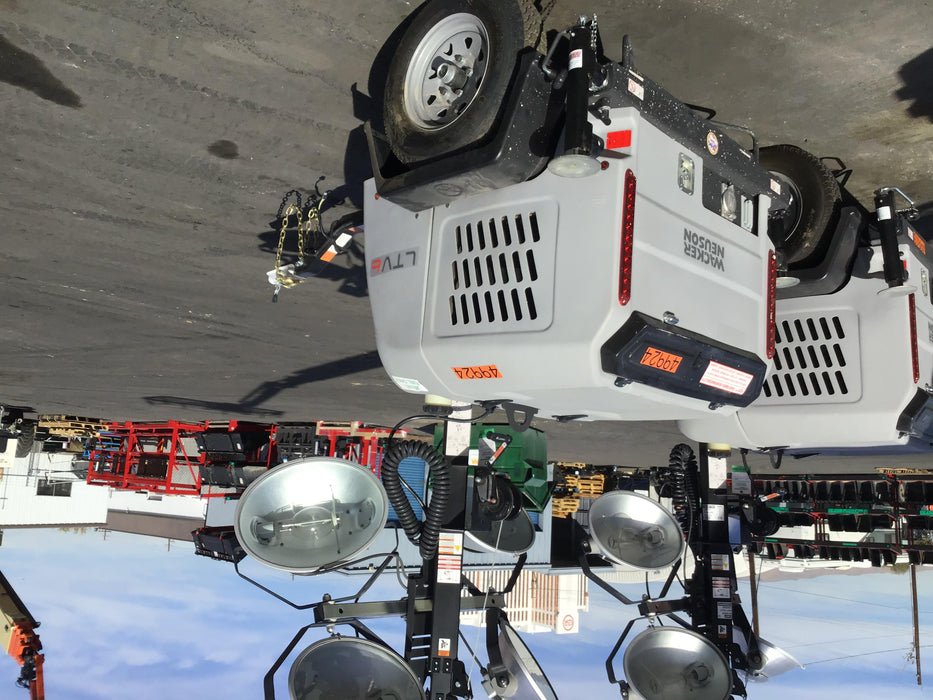 2019 Wacker Neuson LTV6L-MH Mobile Light Tower w/Fuel Level Sensor Installed