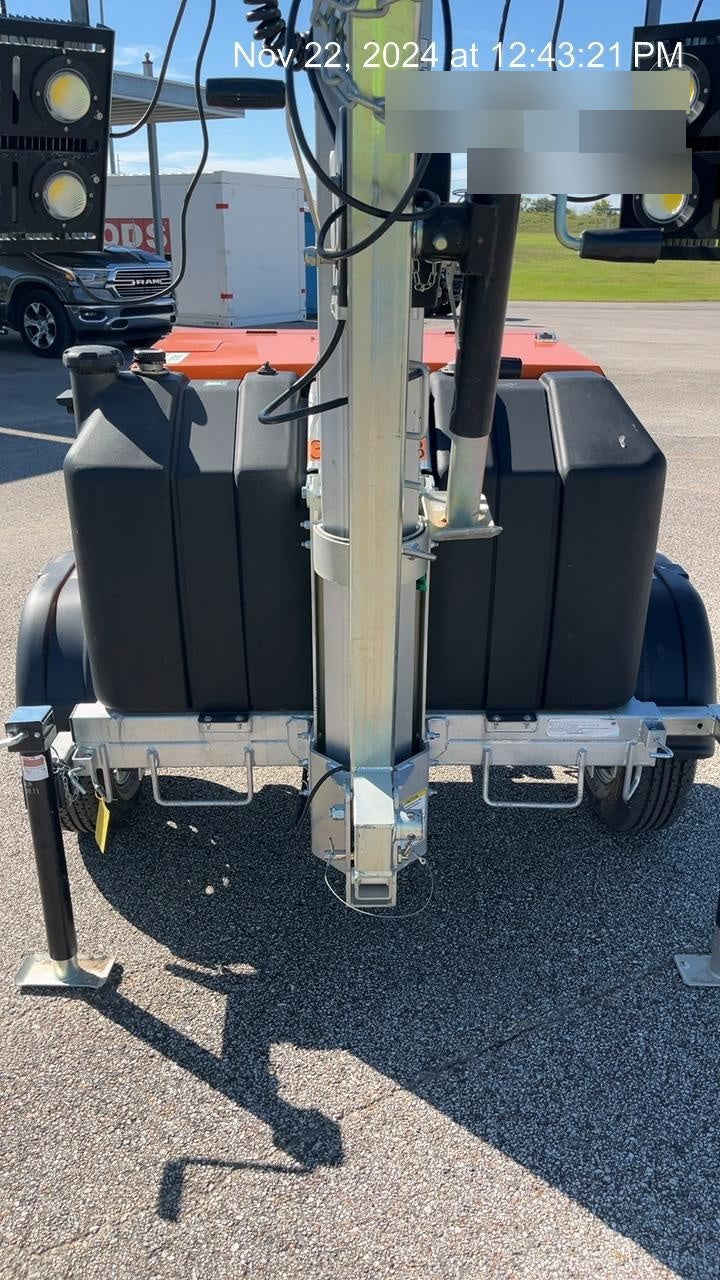 2024 Wanco WLTT-4MM4K Diesel, Deep Sea Controller, Shore Power Plug, Auto Start, (4) 350W LED Floodlights, 4kW Generator, 60 Gal Fuel Tank, 2" Ball, T3