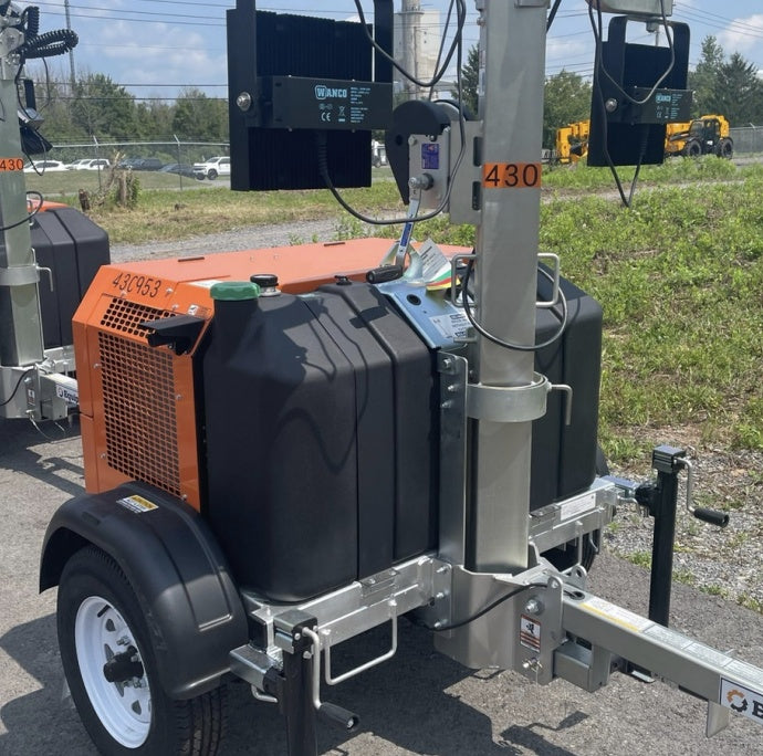 2024 Wanco WLTT-4MM4K Diesel, Deep Sea Controller, Shore Power Plug, Auto Start, (4) 350W LED Floodlights, 4kW Generator, 60 Gal Fuel Tank, 2" Ball, T3