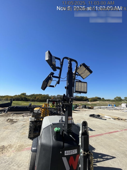 2024 Wacker Neuson LTT4 Diesel, Kohler KDW702, Deep Sea Controller, Auto Start, LED 320W, Bypass Outlet, T3