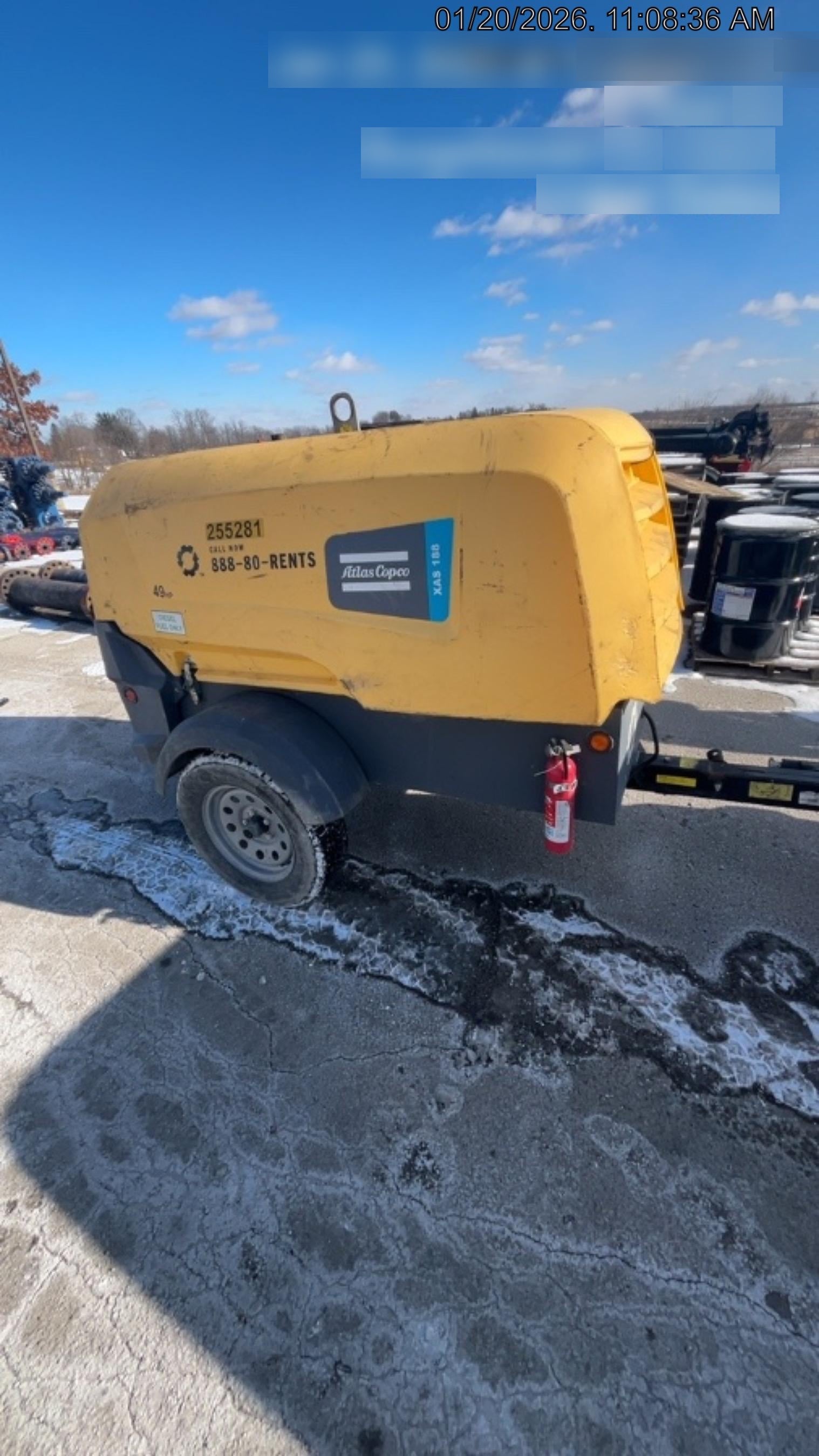 2022 ATLAS COPCO XAS188 CWK