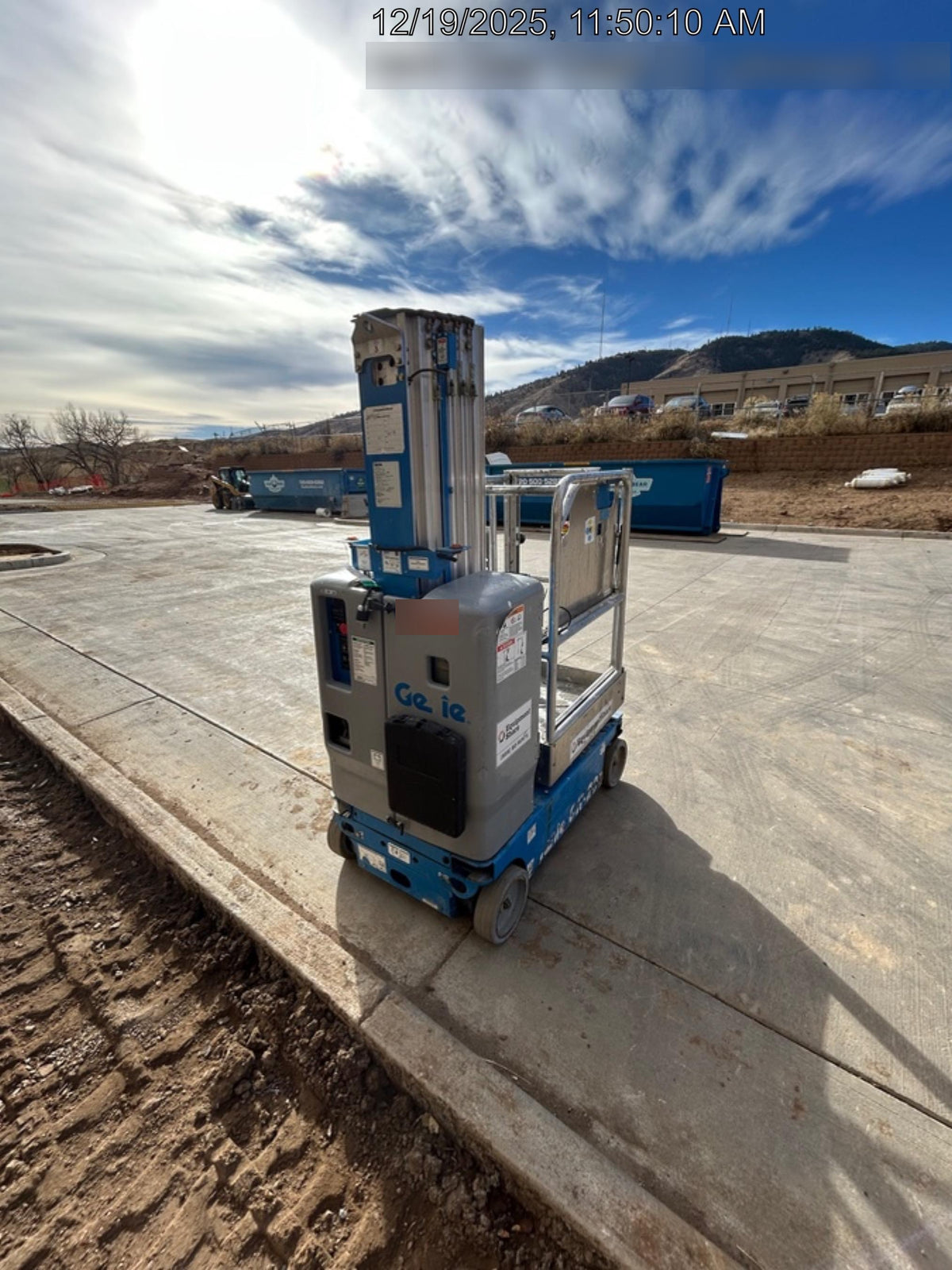 2019 GENIE GR-20