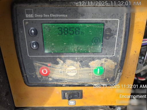 2022 Allmand NLV3GR (4) LED Light Fixture 350W, 23' Vertical Mast, 3kW Prime, Towable, ES Decals, T3