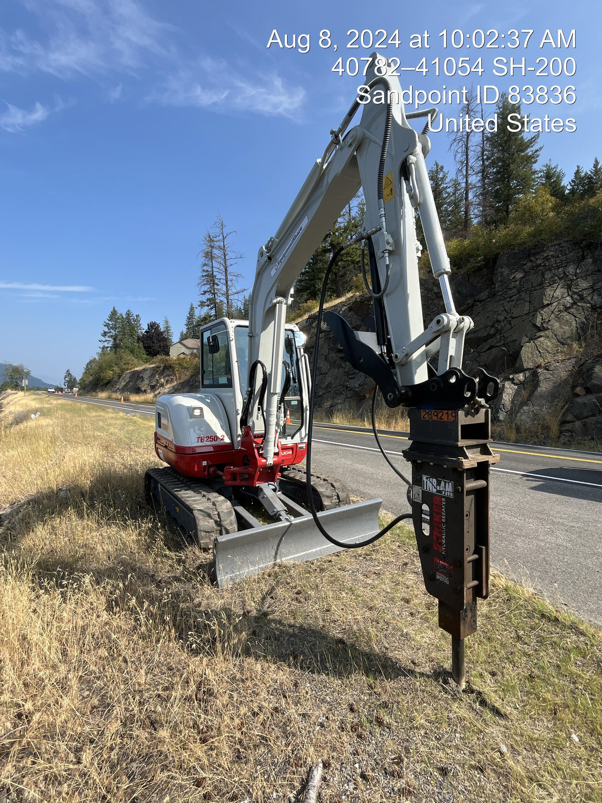 2024 TAKEUCHI TB250-2CR