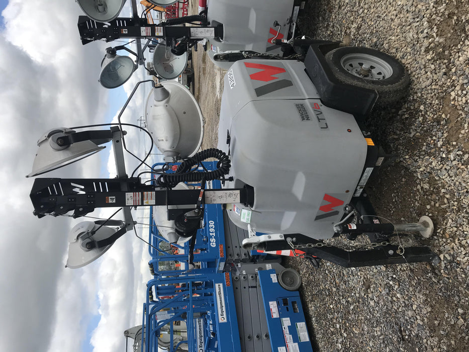 2019 Wacker Neuson LTV6L-MH Wacker Neuson LTV6L Mobile Light Tower w/Fuel Level Sensor Installed