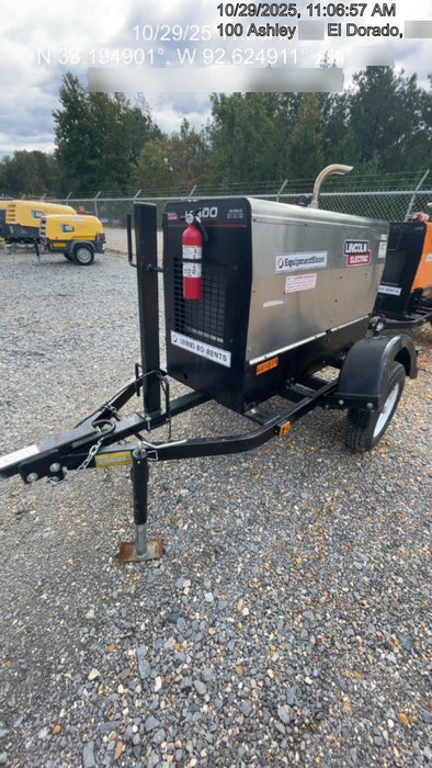 2024 Lincoln Electric LE400 Kubota V1505, Trlr, Cable Rack, Light Kit, ES Decals, T3