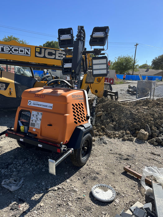 2023 Generac MLT2 Diesel, Flex Switch 120V Input, Powerzone Controller, (4) 320W LED Lights, 4kW Generator, 39.9 Gal Fuel Tank, 2" Ball, T3