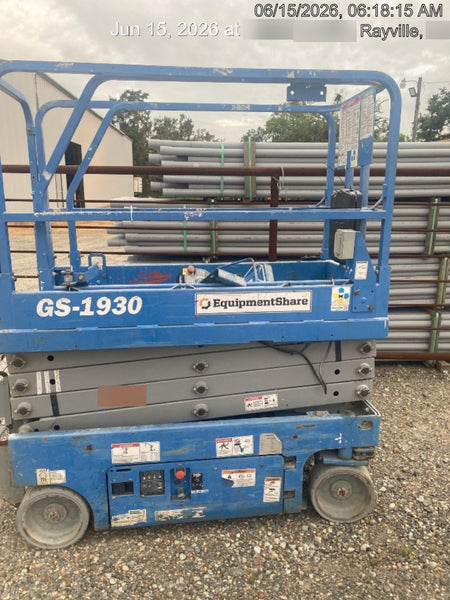 2020 Genie GS-1930 Fixed rails with chain entry gate - Pre A92.20