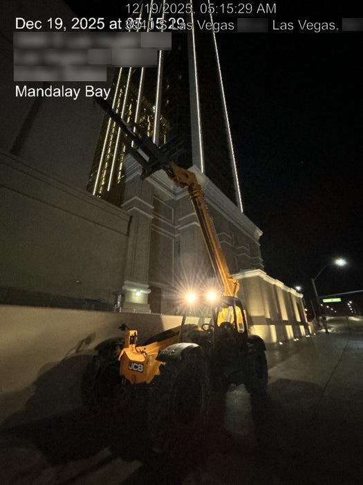 2020 JCB 509-42 Canopy, Solid Tires, Work Lights, Beacon, Aux Hydraulics, Back up Alarm, Lifting Eye, ES Decals