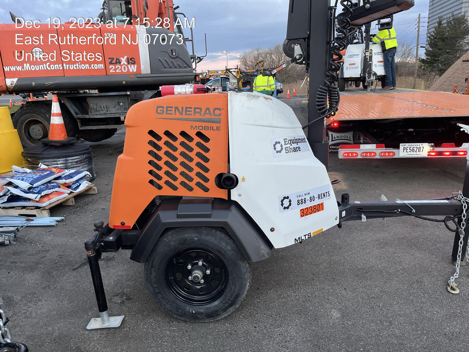 2023 Generac MLT2 Diesel, Flex Switch 120V Input, Powerzone Controller, (4) 320W LED Lights, 4kW Generator, 39.9 Gal Fuel Tank, 2" Ball, T3