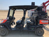 Kubota RTV-X1140W-H Kubota RTVX1140WH 4wd Utility Cart, LED Strobe, Windshield Tempered Glass, Pastic Canopy, Wire Harness Kit, Backup Alarm