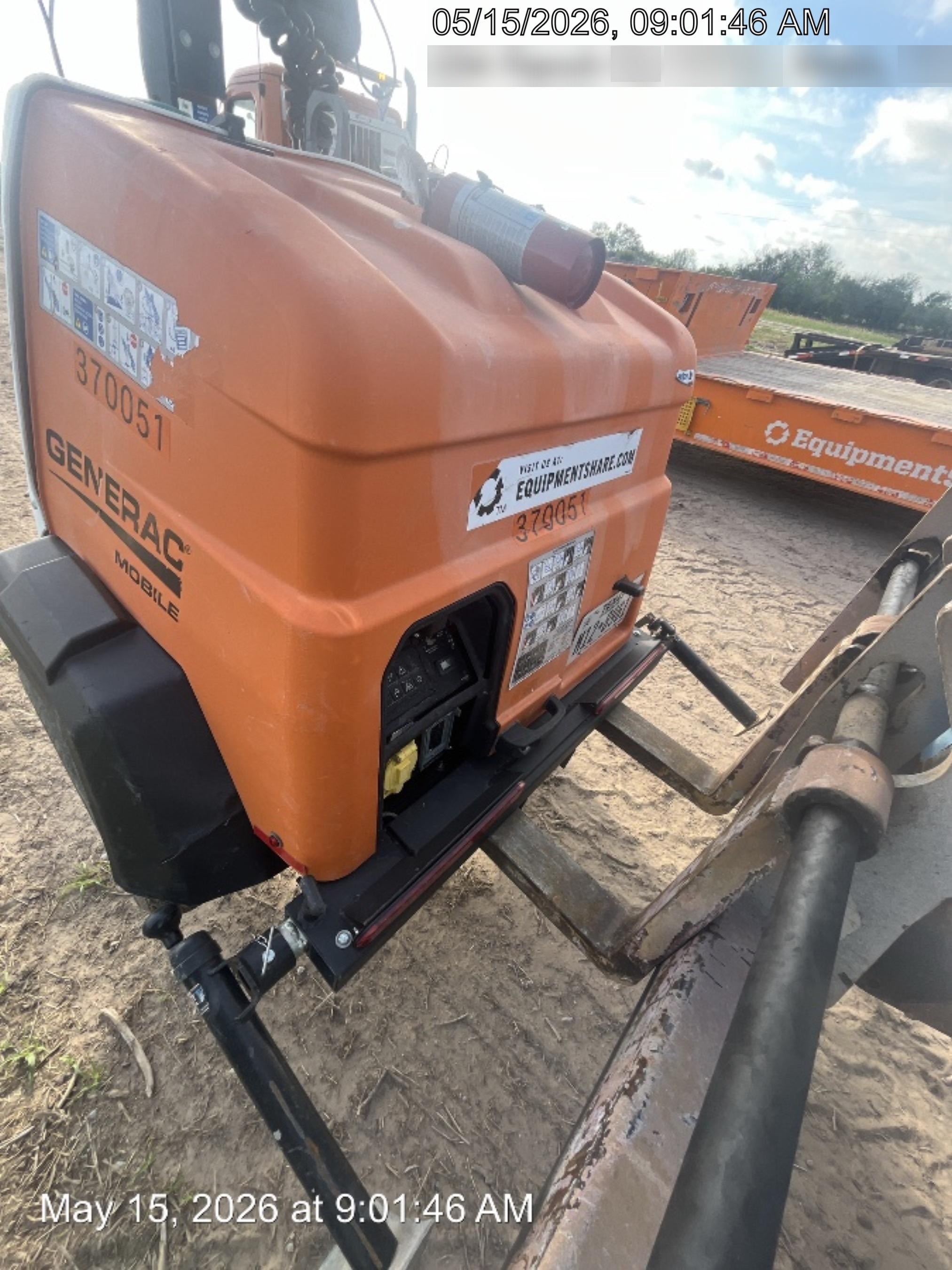 2023 Generac MLT2 Diesel, Flex Switch 120V Input, Powerzone Controller, 
(4) 320W LED Lights, 4kW Generator, 39.9 Gal Fuel Tank, 2" Ball, T3