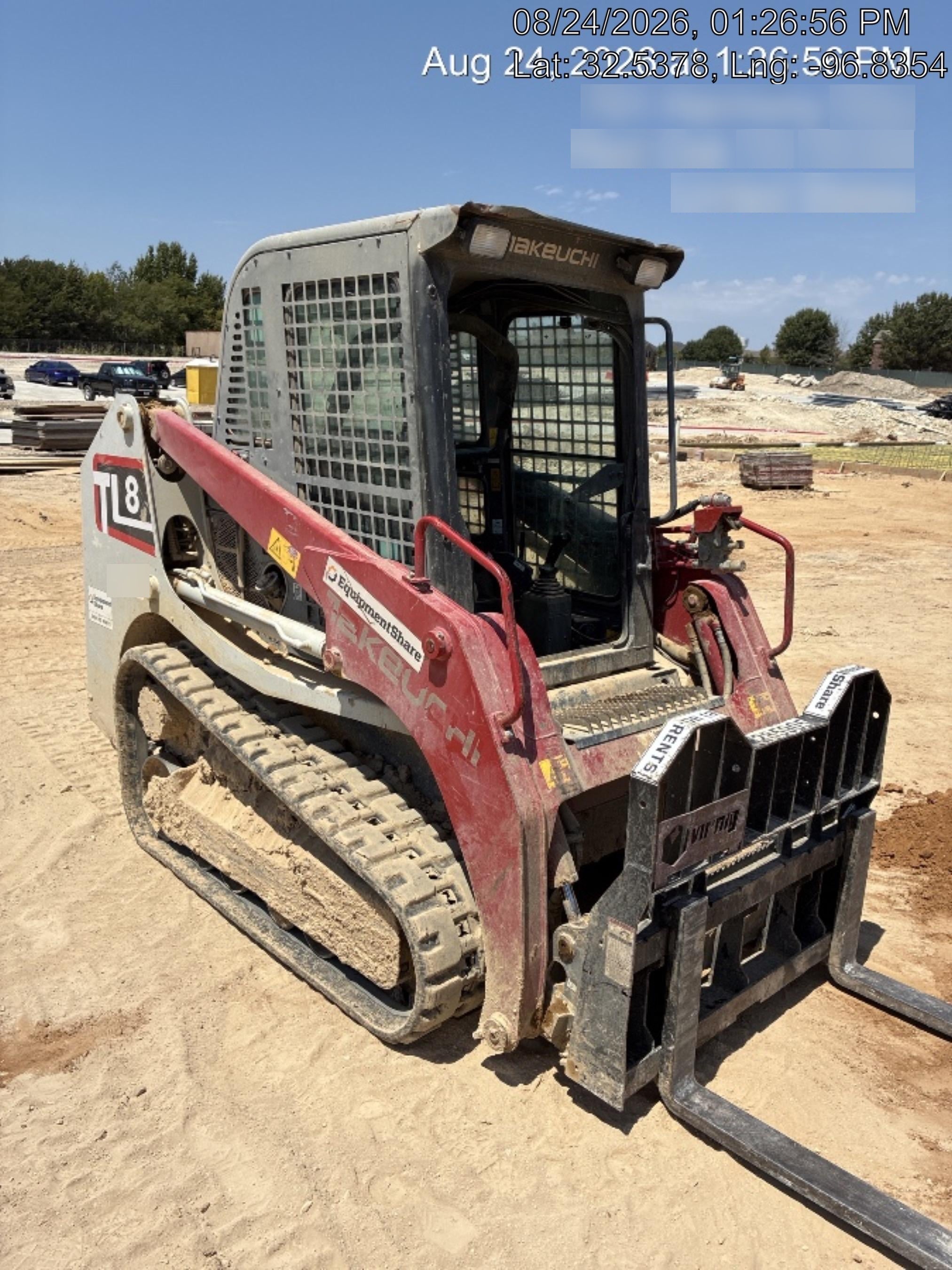 2020 TAKEUCHI TL8CR