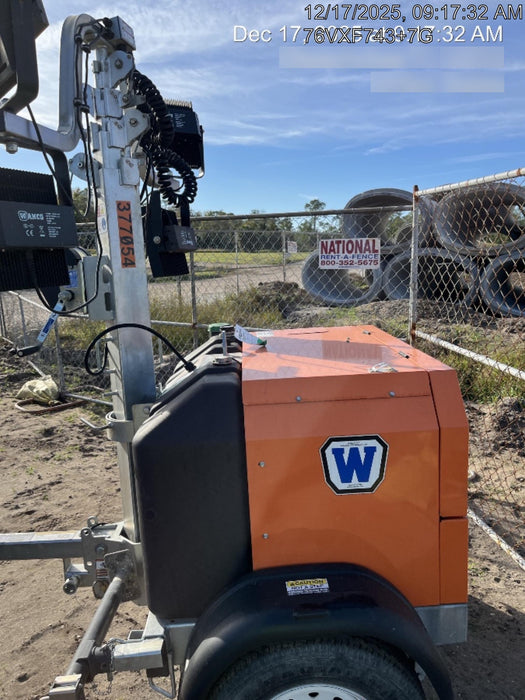 2023 Wanco WLTT-4MM4K Diesel, Deep Sea Controller, Shore Power Plug, Auto Start, (4) 350W LED Floodlights, 4kW Generator, 60 Gal Fuel Tank, 2" Ball, T3