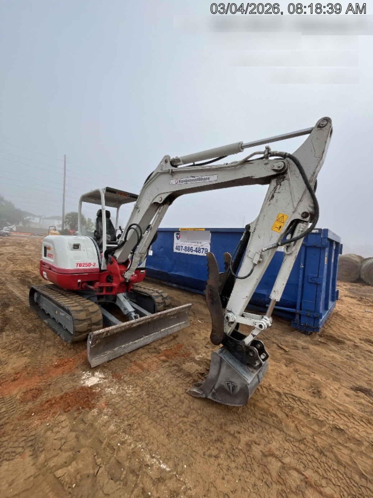 2023 TAKEUCHI TB250-2R