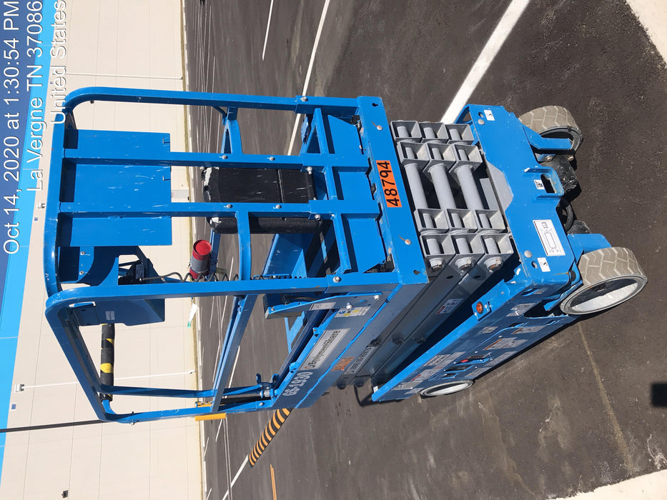 2019 Genie GS-1930 Fixed Rails with Chain Entry