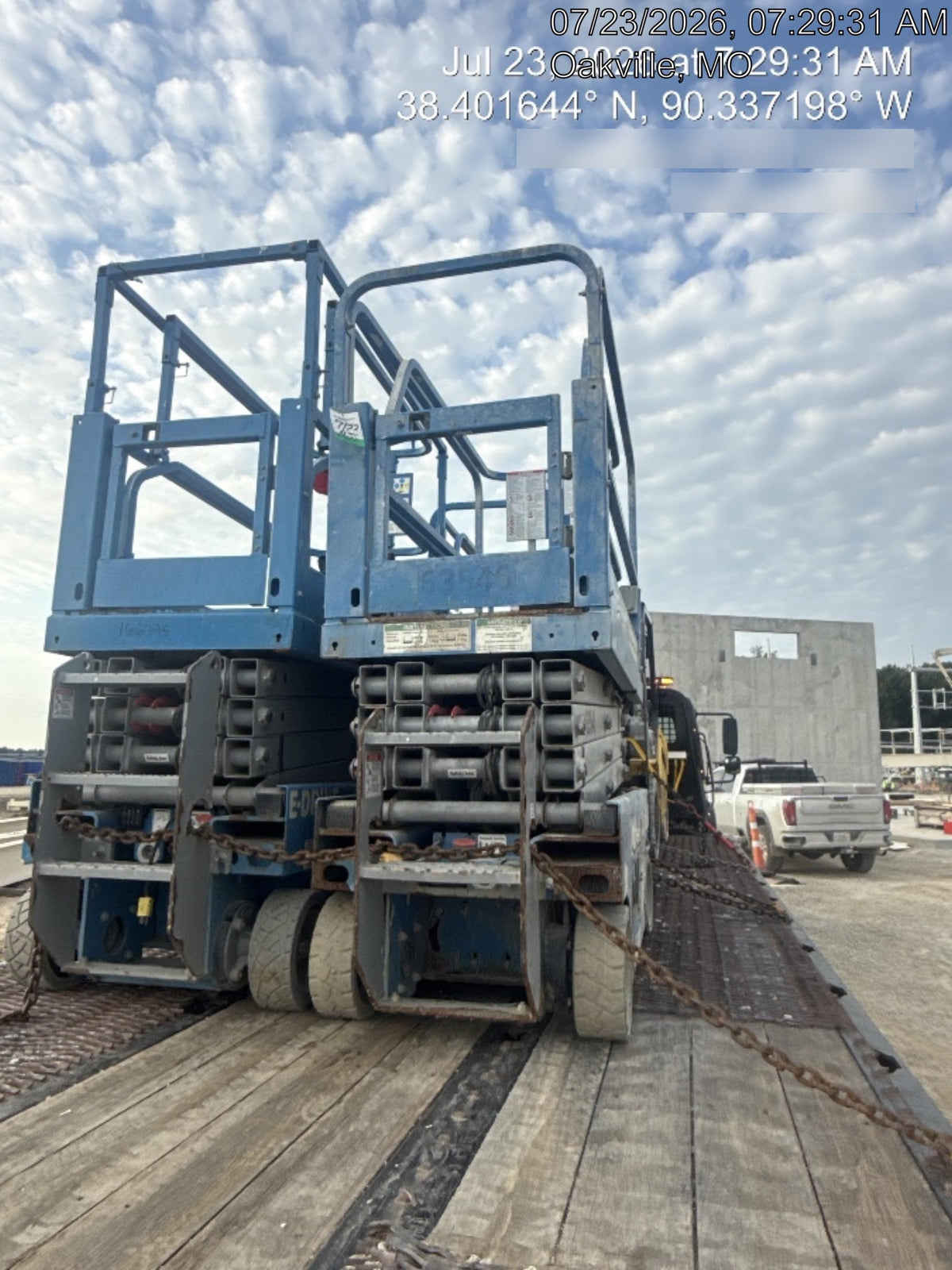 2020 Genie GS-1930 Solid Non Marking Tires, Beacon, Folding rails with half height swing gate