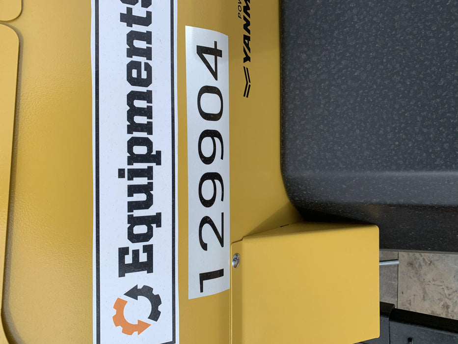 2021 Allmand NLV3GR (4) LED Light Fixture 350W, 23' Vertical Mast, 3kW Prime, Towable, Deep Sea L401, Leveling Jacks, Yanmar T4F 5.8hp