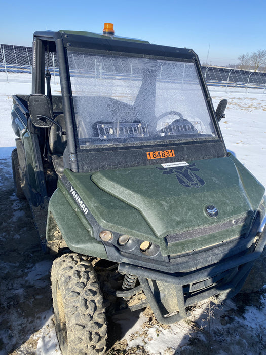 2021 Yanmar YU1000 Canopy, Steel Wheel, Poly WindShield, Beacon, Backup Alarm