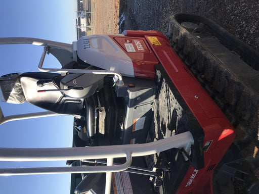 2019 Takeuchi TB260 Takeuchi TB260 Canopy w/Rubber Tracks, Auxiliary Hydraulics, Standard Blade, Manual QC