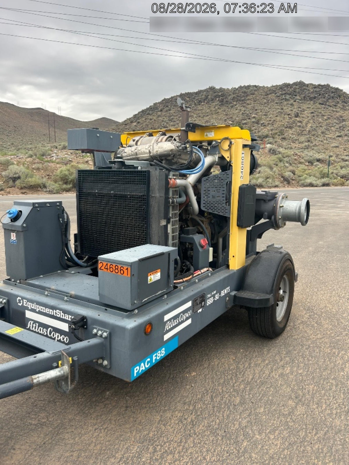 2022 ATLAS COPCO PAC F88 PD