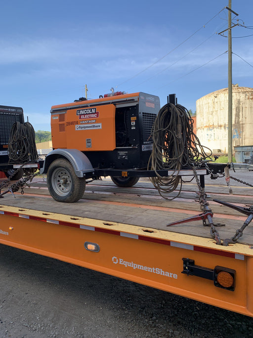 2022 Lincoln Electric LE400 Kubota V1505, Trlr, Cable Rack, Light Kit, ES Decals, T3